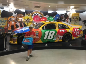 The M&Ms car. The-Youngest wanted to buy it. To, you know, store his M&Ms.